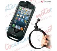 SUPPORTO CELLULAR LINE PORTA IPHONE 5S/5 PER MANUBRI NON TUBOLARI