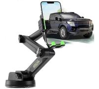 Supporto cellulare da cruscotto per camion con braccio regolabile da 16,9" e ventosa