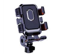 Supporto Cellulare Moto Porta Telefono Moto Anti-Shaking Per 4.7" To 7.1"