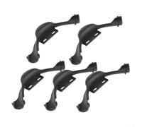 Supporto centrale, supporti for curve di tubi riscaldamento a pavimento for formatura a freddo da 16 mm-25 mm, clip non protettive a 90 gradi compatibili con sistemi a, plastica nera(25 mm)