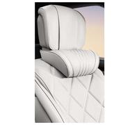 Supporto Cervicale Auto per Dacia Duster (HS) 2011-2027 | Pelle Traforata Traspirante, Schiuma Memory Foam Ad Alta Densità, Cinghia Regolabile Con Fibbia
