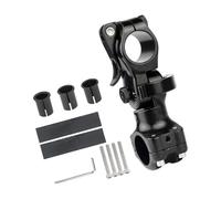 Supporto ciclo a sgancio rapido per pali per autoritratti Angolo modificabile contro slittamento Elastomero Pad Fotografia stabile Supporto per ciclo di miscela in alluminio sottile