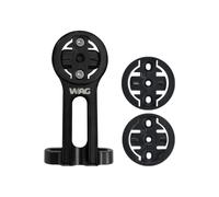 Supporto Ciclocomputer Manubrio Alluminio Garmin Bryton Wahoo Nero Cam