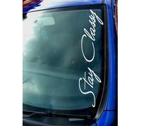 Supporto Classy Parabrezza Finestrino Scritta Slogan Frase Auto Adesivi Vinile