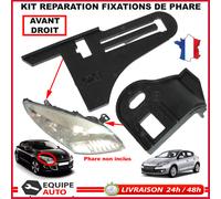 Supporto Clip Riparazione Fari Anteriori Destro Per Megane 3 Dal 2008 Al 2016