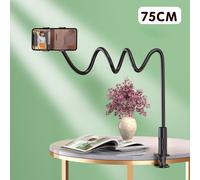 Supporto Clip Telefono Flessibile con Maniglia Regolabile per Uso Comodino o Scr