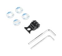 Supporto CNC di precisione in alluminio per tachimetro luce bici per brompton