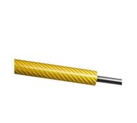 supporto cofano telescopico 1 Pezzo Cofano Ammortizzatore Per Hyundai Per Genesis Per Coupe Per BK 2008-2016 811612M500 Anteriore Supporto Ammortizzatore(Yellow carbon fiber)