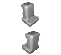 Supporto Cold Shoe per Panasonic HC AG Videocamera Microfono RODE Adapter