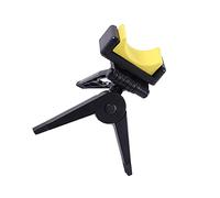Supporto Collo Chitarra per Basso e Ukulele, Base Tripode Nera | Abs, Legno e Spugna, Appoggio Stabile Sul Banco, Aiuto Portatile per Officina e Regolazione