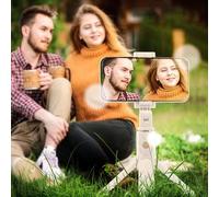 Supporto Combo Tripod and Remote Control Bluetooth Branco K07