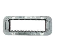 Supporto Compatibile Con Bticino Axolute Air, Supporto Slim Per Placche Della Scatola 503 504 506 (1, 6 Moduli/Posti)