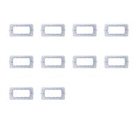 Supporto Compatibile Con Bticino Matix 4 Moduli, Telaio Supporto Per Scatola 502 503 504 506 (Set da 10/4 pezzi)