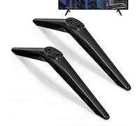 Supporto compatibile con gambe per TV T a 28, 32, 40, 43, 49, 50, 55, 65 pollici, supporto TV per gambe per TV TCL Roku, per 28D2700