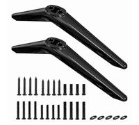 Supporto compatibile con gambe per TV T a 28, 32, 40, 43, 49, 50, 55 e 65 pollici, supporto TV compatibile