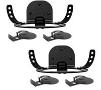 Supporto compatibile con Harman Kardon Soundsticks 5, supporto da scrivania Harman Kardon, 5 supporti in metallo, accessori (nero), 2 pezzi