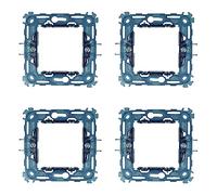Supporto Compatibile Con Vimar Arke, Supporto Per Scatola 502 503 504 507 (4, 2 Moduli/Posti)