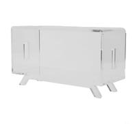 Supporto compatto in acrilico per altoparlante Marshall Emberton II, progettato per adattarsi perfettamente ai desktop fornendo stabilità e audio (trasparente)