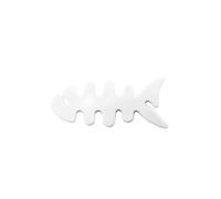 Supporto compatto / organizzatore cavi Fishbone - Bianco KP32970