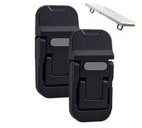 Supporto compatto per computer portatile, supporto invisibile per il comfort sul posto di lavoro, struttura in lega di zinco con profilo sottile, sollevatore da scrivania regolabile, accessorio per