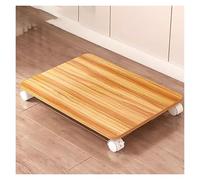 Supporto compatto per stampante a 1 livello, con ruote bloccabili, carrello e ripiano per piccoli spazi, beige, 60 x 45 cm, soluzione salvaspazio per mobili da ufficio