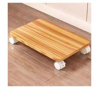 Supporto compatto per stampante con ruote bloccabili sotto la scrivania, carrello per stampante, per casa e ufficio, beige (B45 x 30), design salvaspazio