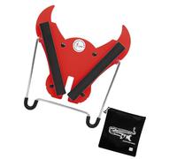 Supporto compatto pieghevole per sassofono con base antiscivolo, facile da montare, per protezioni stabili degli strumenti, design della testa del sassofono