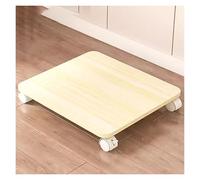 Supporto compatto sotto la scrivania con ruote di bloccaggio, ripiano per stampante a 1 livello per piccoli spazi, carrello portaoggetti giallo, ideale per casa, ufficio e workstation nization