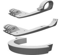 Supporto Computer Bici per Sigma con Adattatore GoPro Montaggio Manubrio Kit