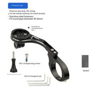 Supporto computer in alluminio per Garmin Edge e per Bryton 3 opzioni di montagg