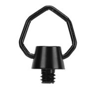Supporto con cerniera a vite ad anello a D, connettore a sgancio rapido in lega di alluminio con adattatore filettato per fotocamera DSLR, cinturino