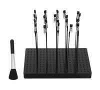 Supporto con Clip a Coccodrillo Pieghevoli per Pittura Modelli Hobby | Base Stabile Nera, Asciugatura Rapida e Pulizia, per Modelli Metallici e Plastici