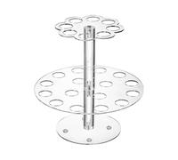 Supporto Cono Acrilico - Supporto Trasparente, Organizzatore Cono Cialda | 24 SLOT SERVANT Rack Con Design Chiaro Durevole, Prova Estiva Accessorio Di Presentazione Per