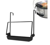 Supporto coperchio pentola per piano di lavoro | Supporto stabile per griglia a stufe e rack - Porta coperchio pentola a cottura lenta | Per chef immagazzinaggio cucina casa forno stufa