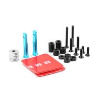 Supporto Corpo Magnetico Parti Per Yokomo YD-2 YD2 Per MST 1/10 Parti | Set Supporto Carrozzeria Magnetico con Magneti al Neodimio Potenti per Fissaggio e Rimozione Veloce(Blue,Front)