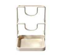 Supporto Couvercles Casseruola - Résistant Rouille Économiseur Espace Compact | Organizzatore Facile À Installer Durable | Appartamento Garde-manger Plan De Travail Résidence Universitaire Restaurant