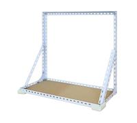 Supporto CPU Supporto for PC Tower, supporto for CPU a parete, robusto telaio in metallo, staffa for case host PC sospesa, supporta fino a 66 libbre, facile da installare Supporto PC(50*22.5*50cm)