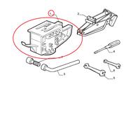 SUPPORTO CRICK FIAT CINQUECENTO ORIGINALE 46439426