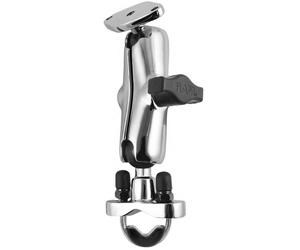 SUPPORTO CROMATO CROMATURA RAM-MOUNT RAM-B-149CHU PER MANUBRIO MOTO