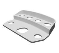 Supporto Cruscotto Display Endurance II Moto Cross Pannello 4 LED