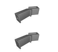 Supporto Cuffie per Case PC Cooler Master C700P Montaggio Barra Stampato 3D