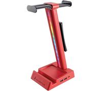 Supporto cuffie Verbatim SureFire Vinson N2 RGB (rosso)