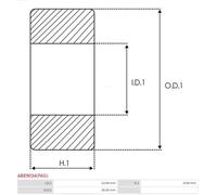Supporto/Cuscinetto ABE9034(FAG) AS-PL