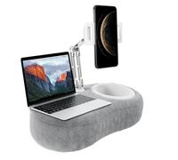 Supporto Cuscino per Tablet Supporto per Telefono da Scrivania | Portatable Regolabile per Toeletta Divano Scrivania con Base Girevole