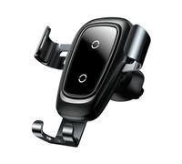 Supporto da auto Baseus nero con caricabatterie wireless