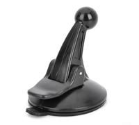 Supporto da auto in plastica nera per Garmin per serie Nuvi | Plastica ingegneristica di alta qualità, leggera ma stabile, durevole, antigraffio, resistente alle intemperie