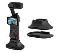 Supporto da auto per Insta360 Luna Ultra, staffa per display da scrivania, supporto adesivo stabile per auto, per vlogging, live streaming, supporto verticale per fotocamera, accessorio (nero)
