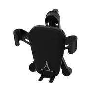 Supporto da auto per smartphone fissaggio Griglia Automatic gravity Akashi Nero