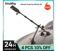 Supporto da auto SmallRig per Insta360 X4/X3, kit ventosa a doppio strato per GoPro12 / 11/10 /9 con asta telescopica per action camera Car Mount Kit
