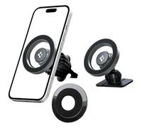 Supporto da auto Spigen MFT13 2in1 MagSafe Argento